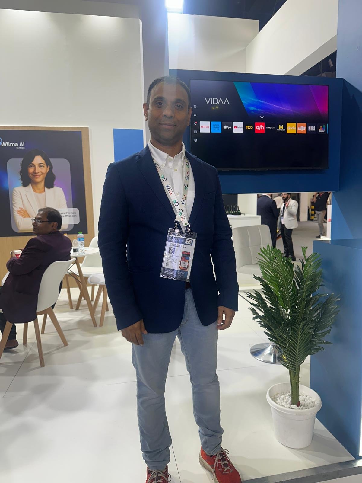 Mahipal Katha at GITEX Global technology expo Dubai